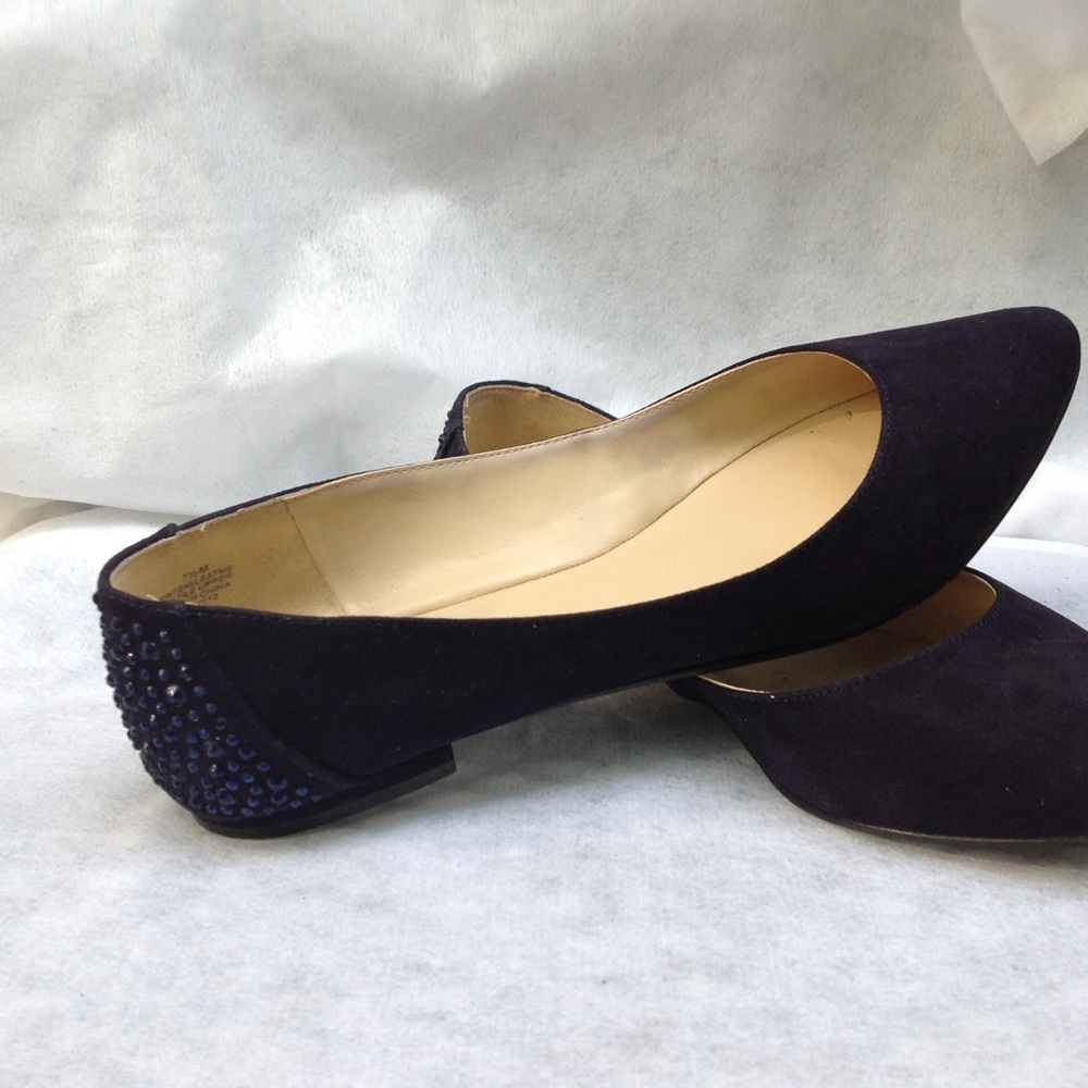 Nine West Navy Blue Flat